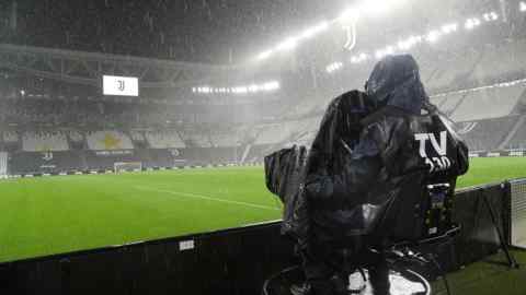 The Allianz stadium in Turin, home of Juventus FC. CVC and Advent are working with the Italian investment fund Fondo FSI to take a 10 per cent stake in a new company managing Serie A’s broadcasting rights