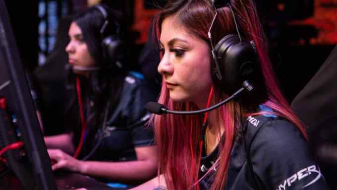 Players during the Girl Gamer Brazil at Badboy Leeroy Arena