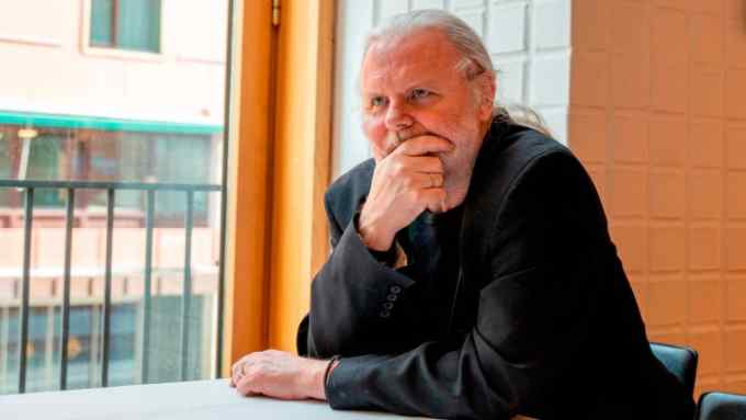 Author Jon Fosse in Oslo, Norway in 2021