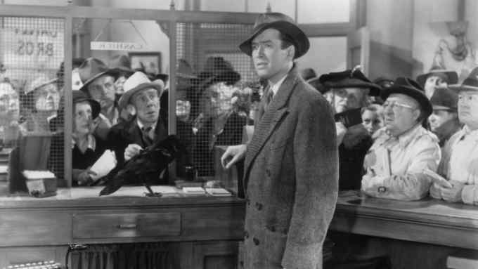 James Stewart in perennial Christmas favourite ‘It’s a Wonderful Life’